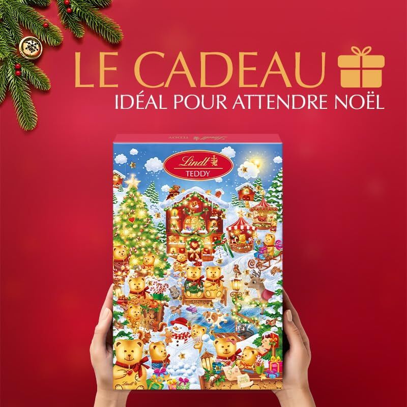 Calendrier de l'Avent TEDDY - Lindt 211g